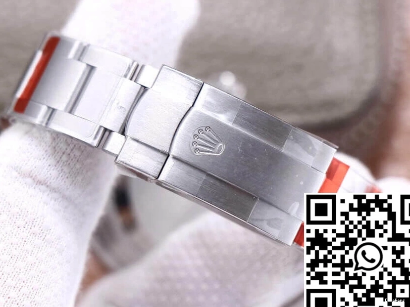 M124300-0006 Rolex Turquoise 41MM Factory Blue Perpetual EW Dial Oyster 0418